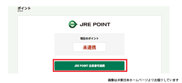 えきねっとにJREポイントを紐づける